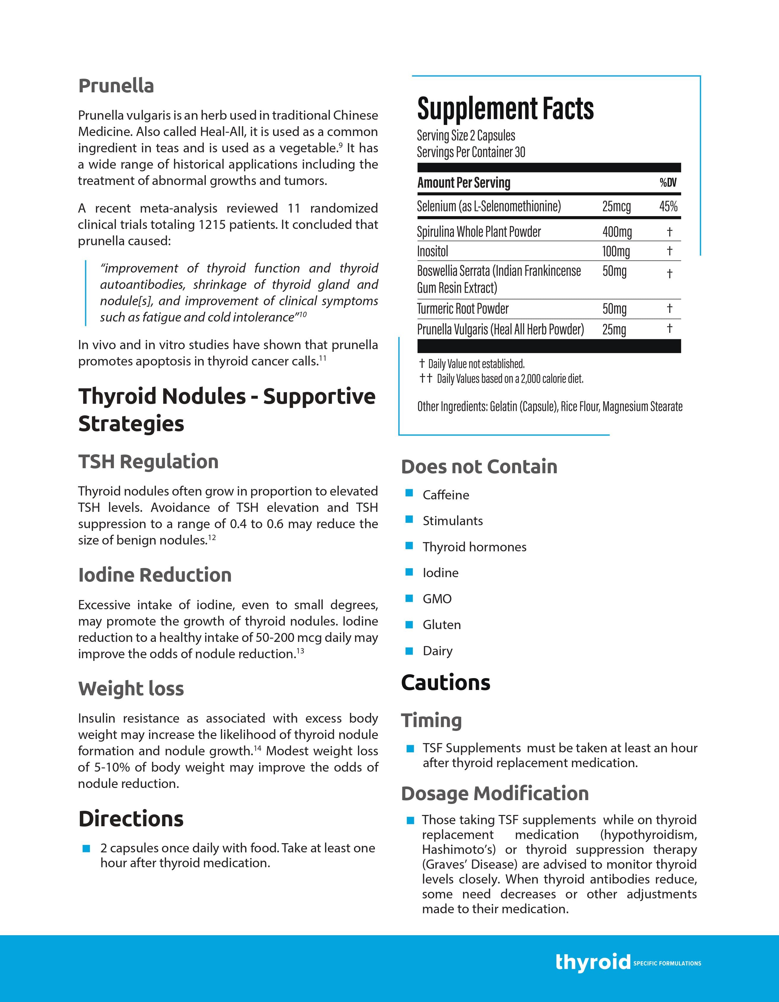 Nodule Control